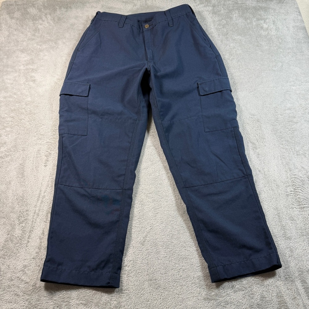Workrite Fire Resistant FR 2112 Nomex Pants 34X33 Blue ARC 7 CAT 1 Firefighter